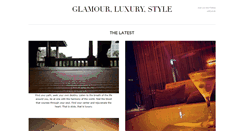 Desktop Screenshot of glamourluxurystyle.com